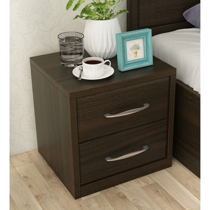 SPACEWOOD BEDSIDE UNIT VERONA FUMED OAK