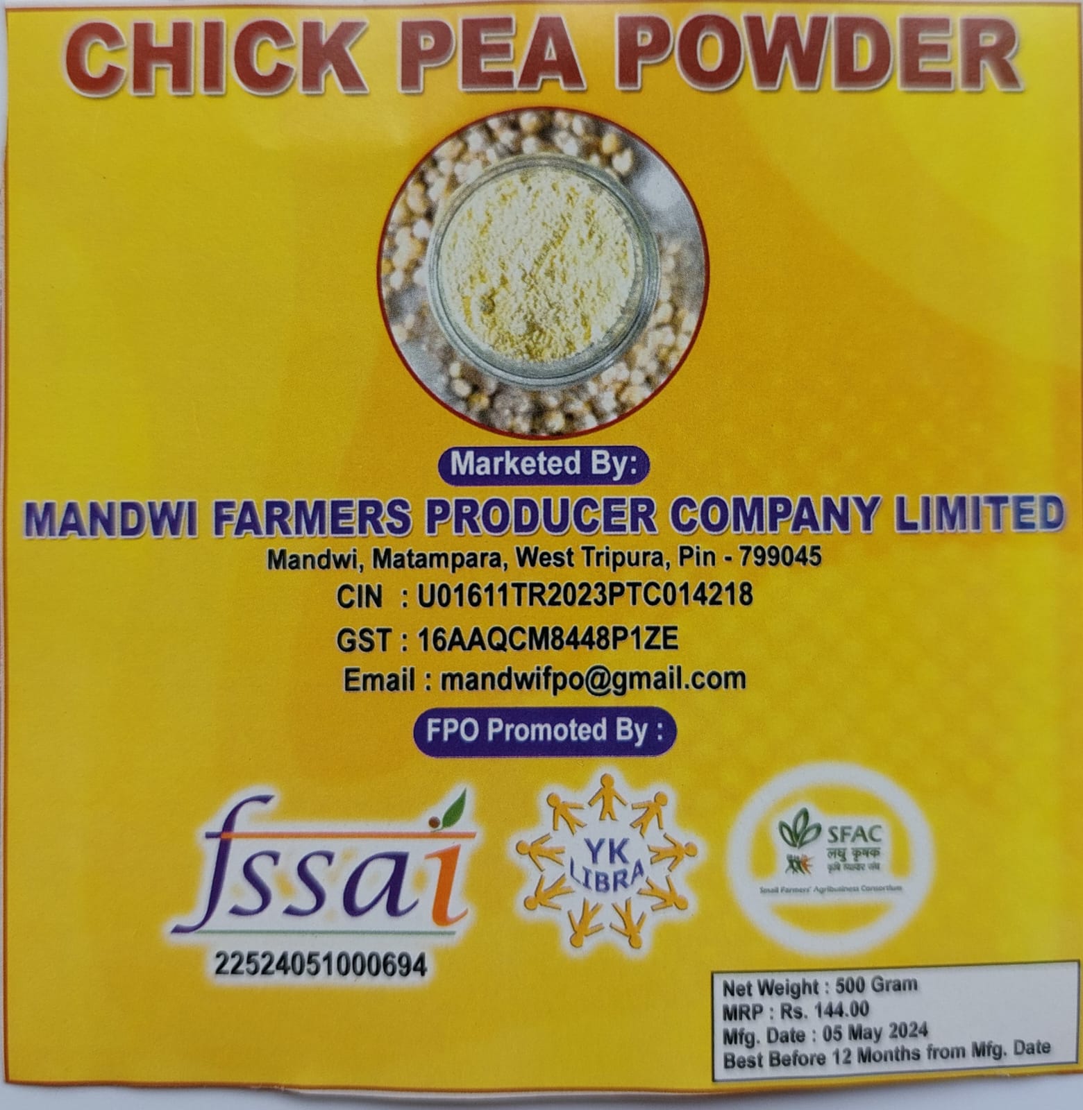 Chick Pea Powder (Sattu Powder)