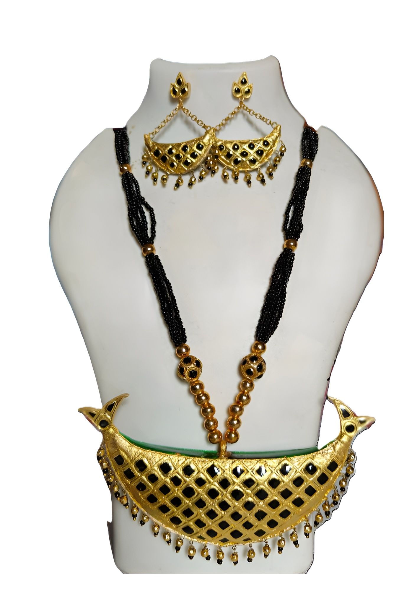 JUNBIRI | ASSAMESE TRADITIONAL JEWELLERY SET | PURE SILVER BASE GOLD PLATED