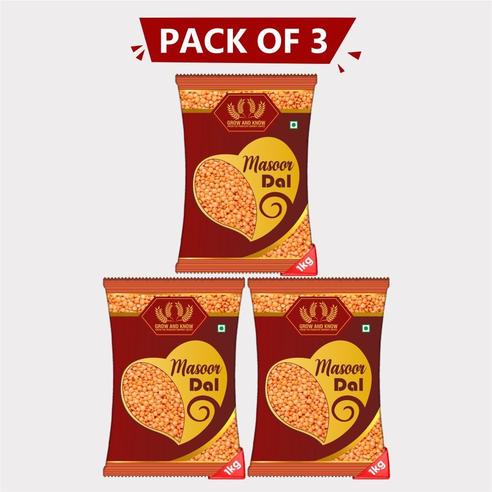 Masoor Dal (Pack of 3)