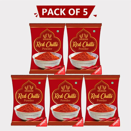 Red Chilli Powder (Pack of 5)