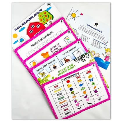 Planet of Toys Home Calendar Learning and Education Toy for Kids with Day, Date, Month, Weather, Season Learning Made by MDF Board (English)