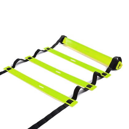 Planet of Toys Sports Super Speed Agility Ladder for Track and Field Sports Training for Football & Any Sports 2 Meter with 5 rungs (Made in India)