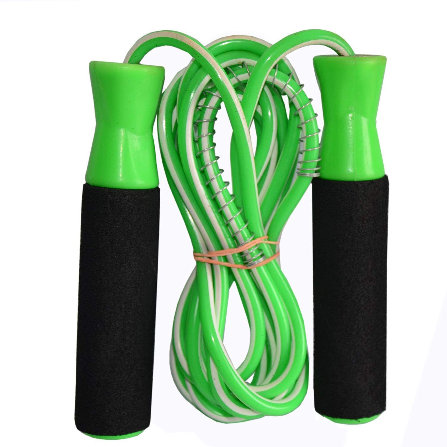 Planet Of Toys Skipping Rope for Unisex - (Black,Green)