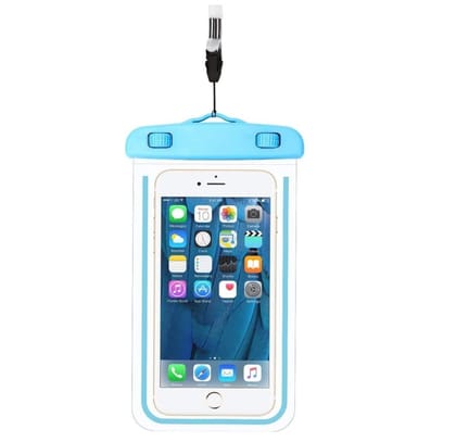 Planet of Toys Waterproof Pouch for Mobile Phone Universal Transparent Waterproof Pouch for Mobile Phones