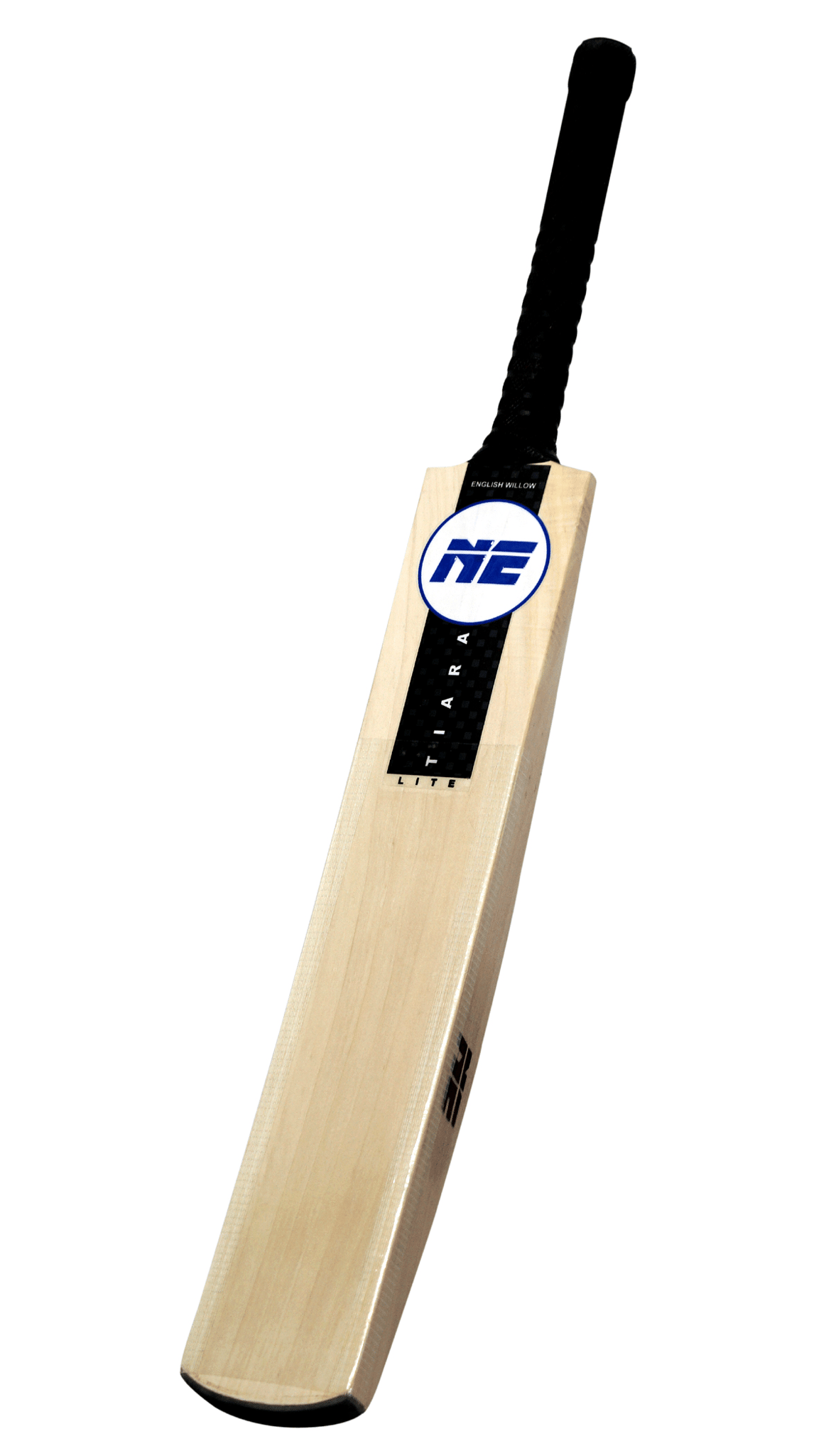 NE NEPTUNE TIARA LITE  Grade 5 English Willow Cricket Bat for Men and Boys | Cross Weave Tape on The Face| Short Handle| Lightweight | Free Cover | Short Handle