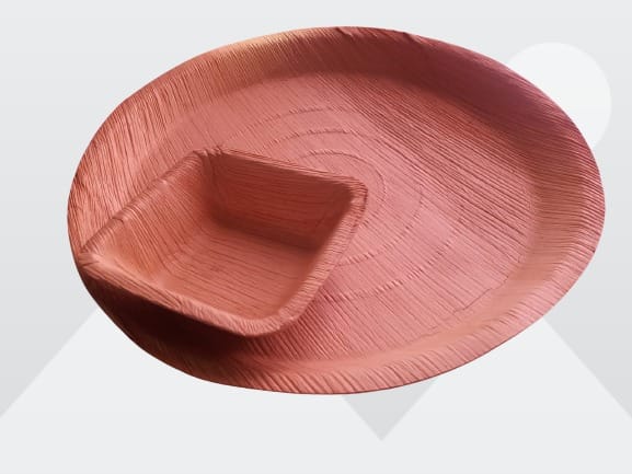 Asomi Areca Nut Leaf Plate and bowl set