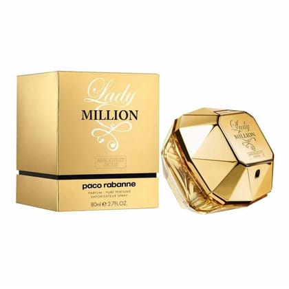 Paco Rabanne Lady Million Eau De Parfum For Women 80ml/2.7 fl oz Free Ship