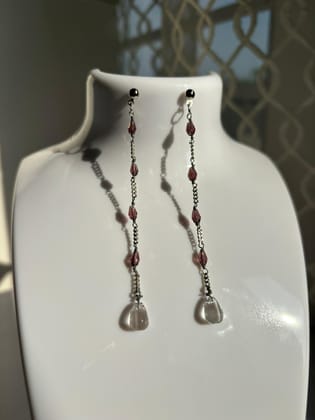 Beaded Dangler earrings