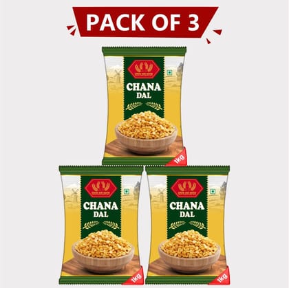 Chana Dal (Pack of 3)