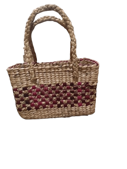 Asomi Eco-Friendly Water Hyacinth Hand  Bag.