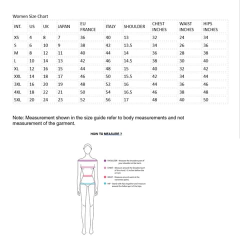 Size Guide