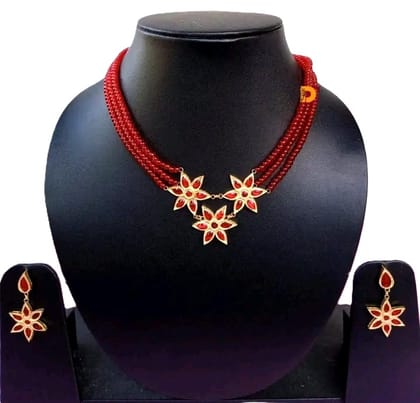 Assamese Jewellery | Star Set | Pure Silver Base Gold Plated