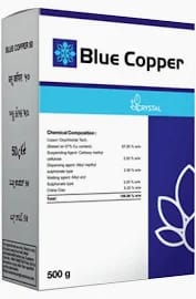 BLUE COPPER ( Baed on Copper Oxychloride Containing Cu 50 % w/w Fungicide )