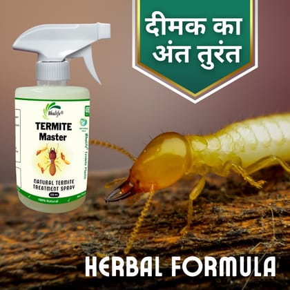 Bhulife Organic Termite Killer Spray | Wood Protection | Dimak Marne Ki Dawa 250MLx1