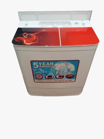 DAD Shop Semi-Automatic Washing Machine 7.5 kg DSW 7500 FG RED Wave