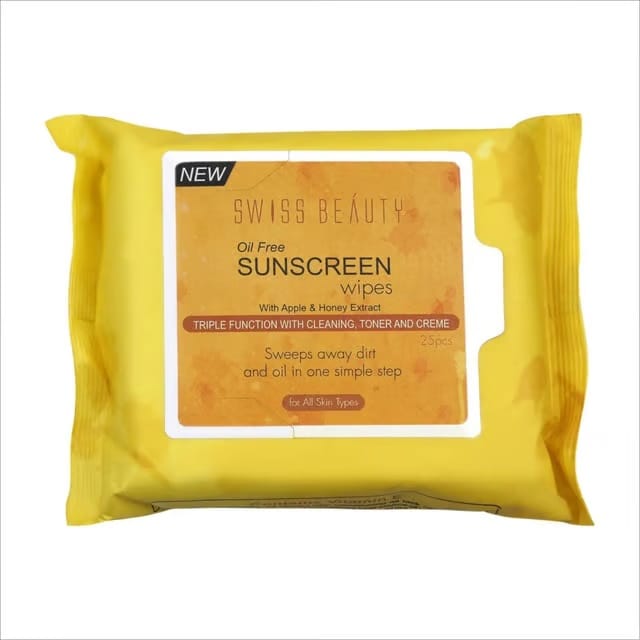 SWISS BEAUTY Moisturizing Cleansing Wet Face Wipes