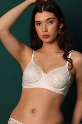 SNOWFLAKE LUMER`E SILK PADDED BRA