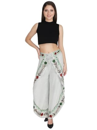 Rayon Women's Regular Fit Relaxed Yoga Fitness Dhoti Pants