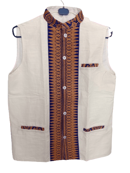 Bodo traditional cotton waist coat by