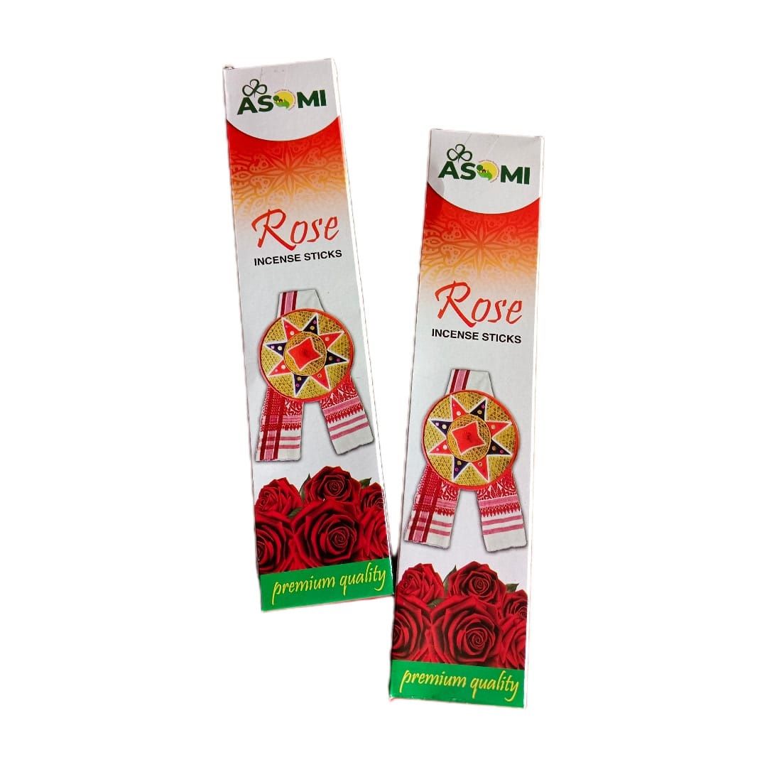 ASOMI INCENSE STICKS ROSE FRAGRANCE