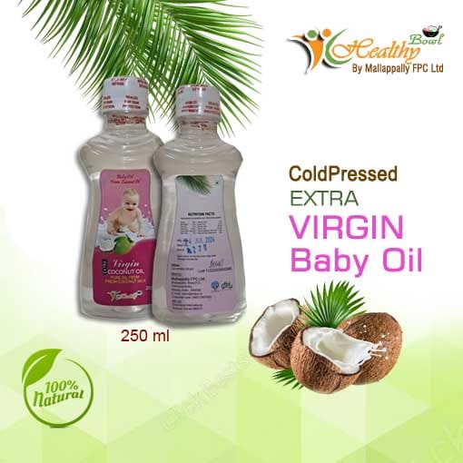 Extra Virgin Baby Oil 250ml