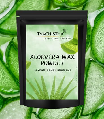 Tvachistha Aloevera Hair Removal Wax Powder, 10 Min Full Body Wax for Women, Pack of 1