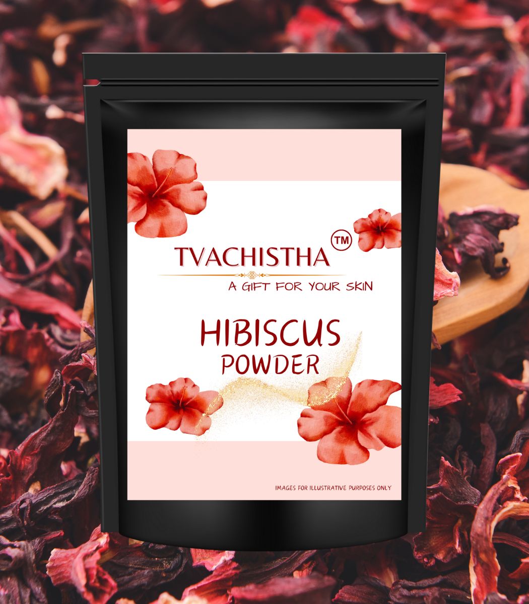 Tvachistha Hibiscus Powder 100g (Pack Of 1) For Hair Pack, Hair Oil, Face Pack