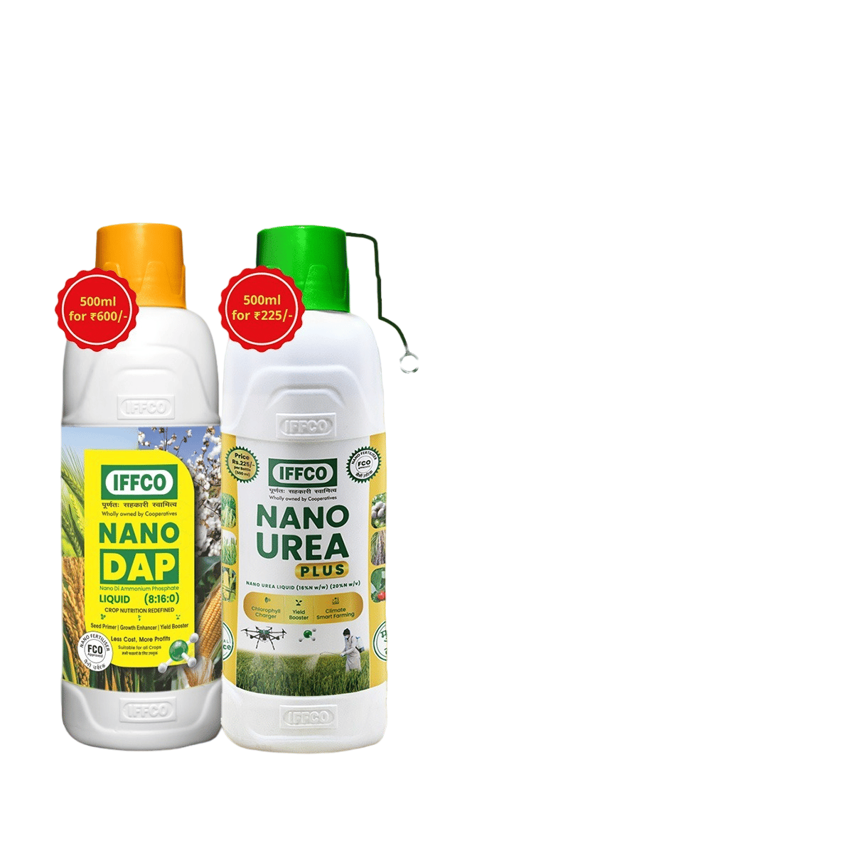 Nano Urea & Nano DAP Combo 500 ML each