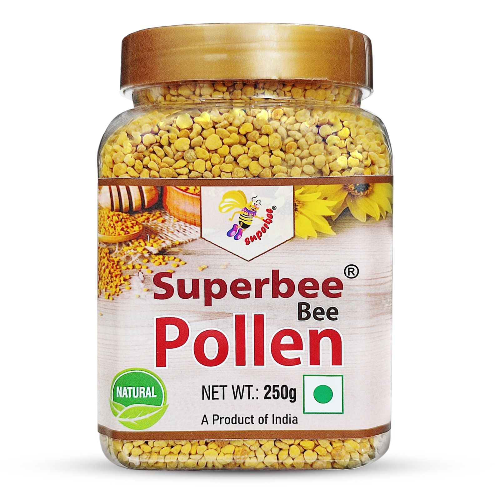 Superbee Natural Bee Pollen 250gm