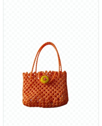 Hand Bag Orange