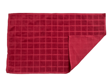 Cotton Lunch /Hand Towel  | Maroon | Size – 15 x 25 Inches |