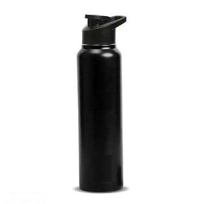 Stainless Steel Chromo Plain Matt Finish BPA-Free Leak Proof Multipurpose Water Bottle