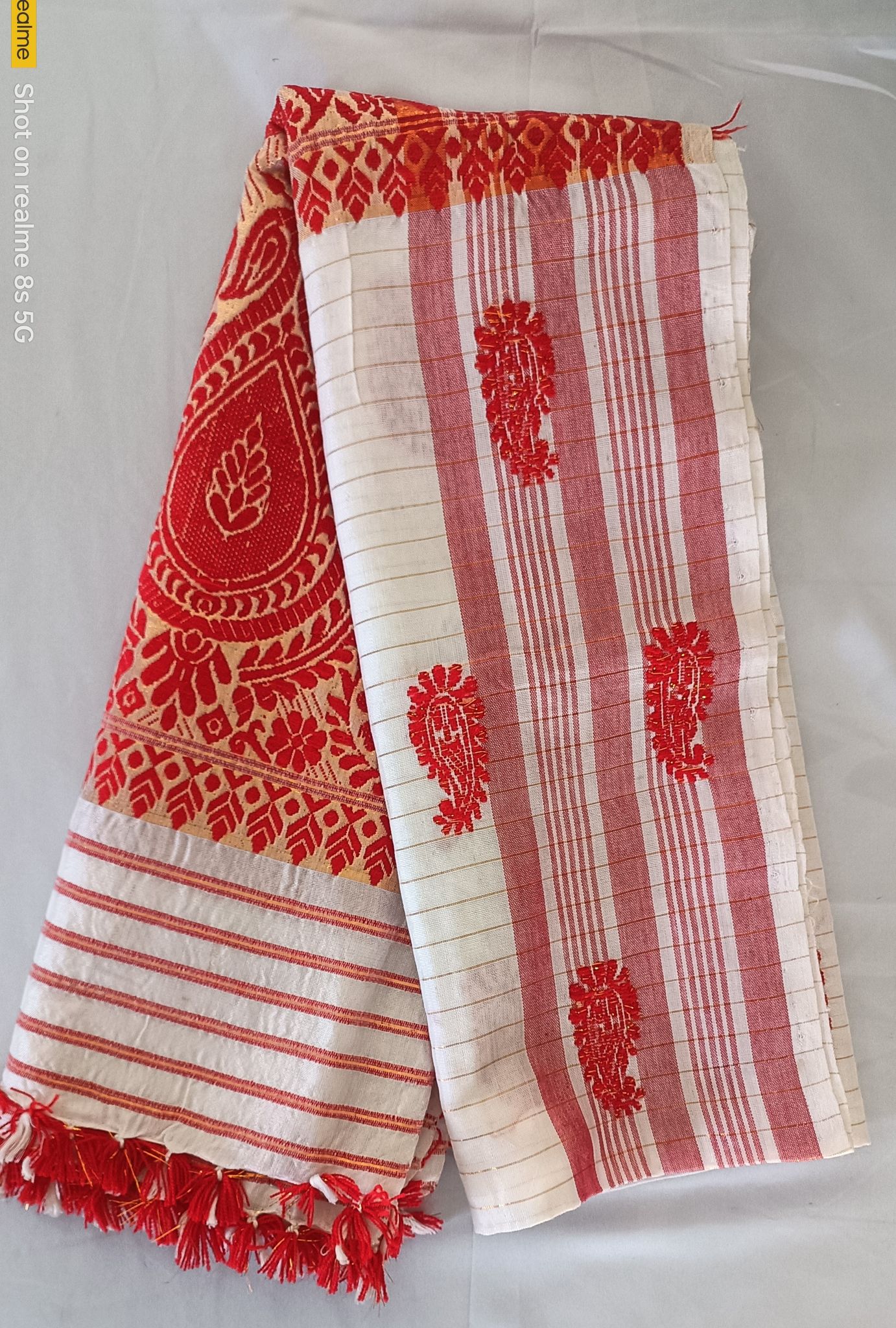 Assamese Gamusa, Pure Handloom & Breathable