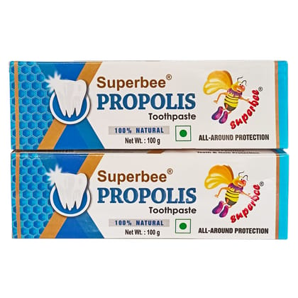 Superbee Propolis Toothpaste Combo of 2pcs