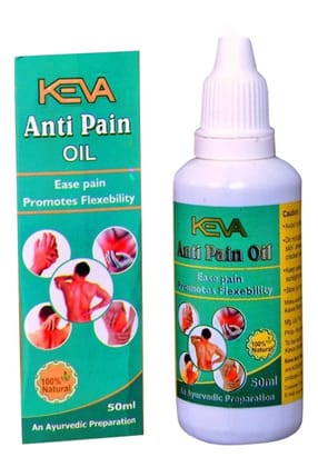 Keva Anti Pain Oil Combo (Pack of 4) For Men & women -200 ml(4*50ml)