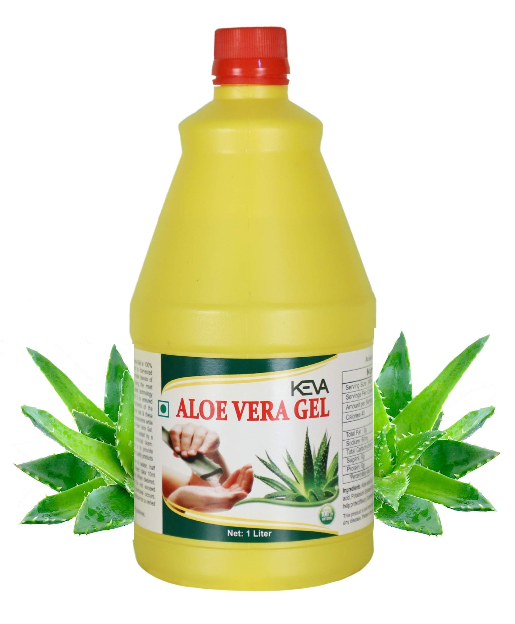 Keva Aloe Vera Juice For Glowing Skin & Healthy Hair - 1L