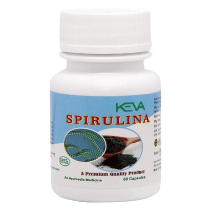 Keva Spirulina Capsules (Pack of 4) (4X60 Capsules)