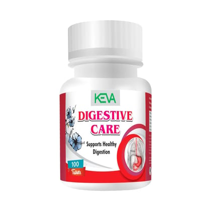 Keva Digestive Care Tablets - Herbal Supplement to Help Detoxify the Liver, Cleanse the Digestive System, and Purify Blood