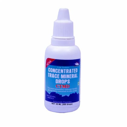 Keva Concentrated Trace Mineral Drops 30 ml For Healthy Bones, Muscles, Joints, Hair, Teeth, Nail