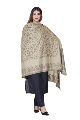 WOMEN'S JACQUARD SHAWLS (Beige)