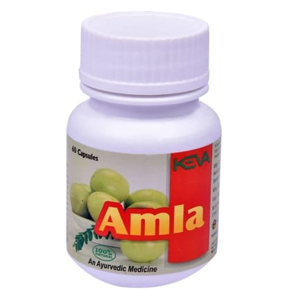 Keva Amla Tablet Capsules - Health Booster | Rich in Antioxidants | Provides Protection against Infections | Pure herbs � 60 tabs