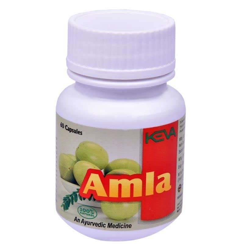 Keva Amla Tablet Capsules - Health Booster | Rich in Antioxidants | Provides Protection against Infections | Pure herbs � 60 tabs