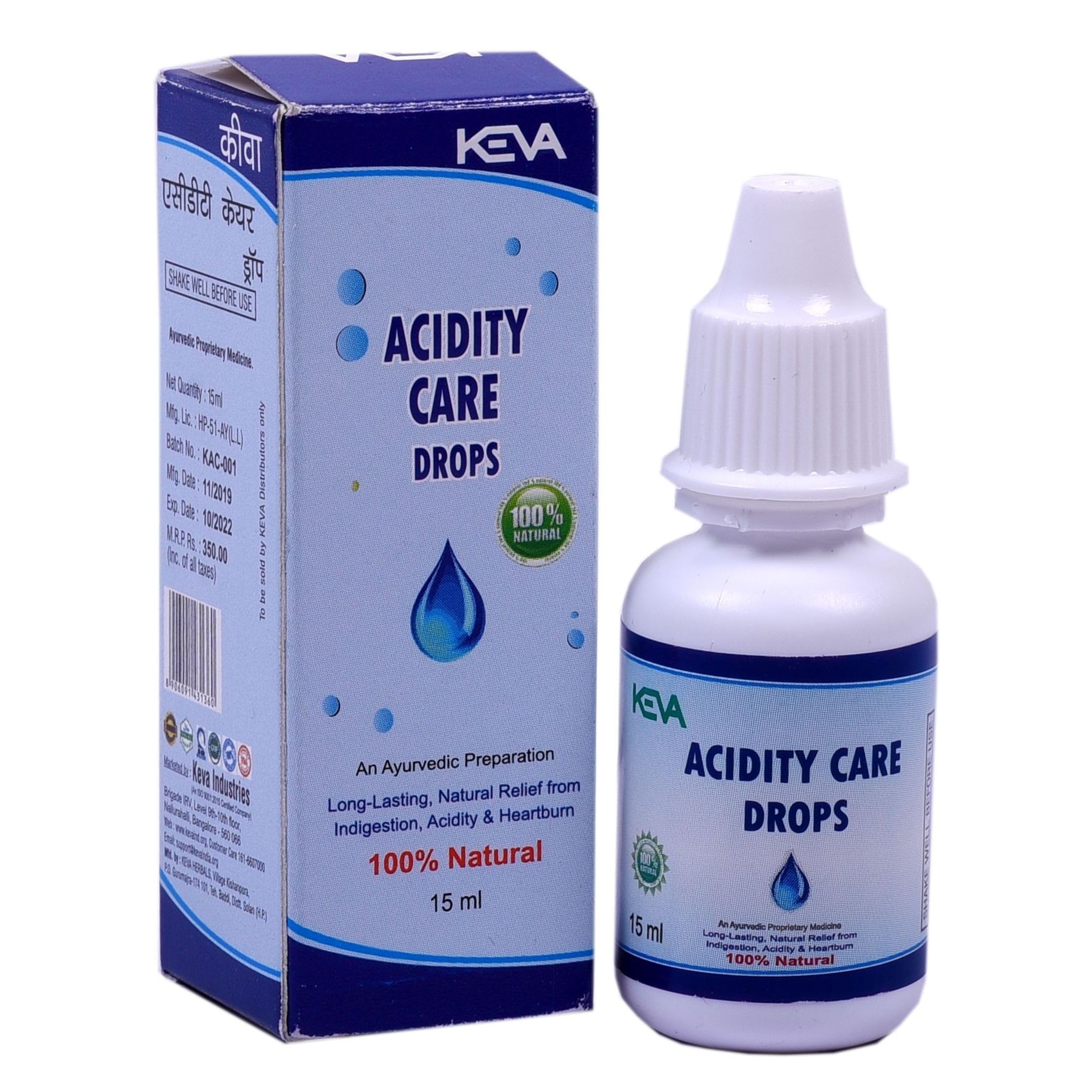 KEVA ACIDITY CARE DROPS (15 ml)