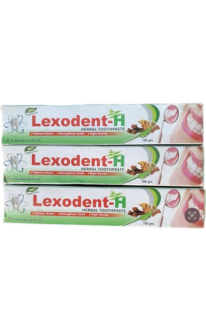 HERBAL TOOTHPASTE WITH MANY HERBS,PACK OF 4X100GM,100% VEGETARIAN