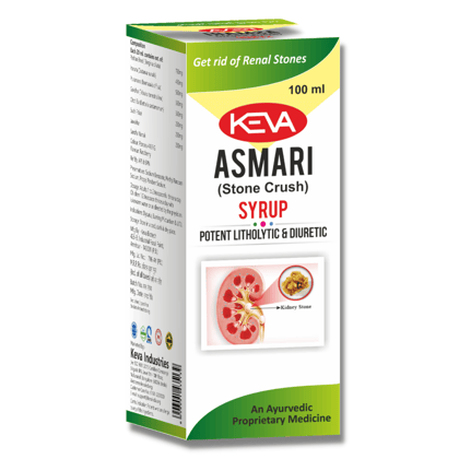 Keva Asmari Syrup (Stone Crush ) Syrup 200 ml X 2 ,pack of 2