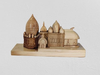 Maa Kamakhya temple wooden model