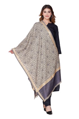 WOMEN'S JACQUARD SHAWLS (Beige)