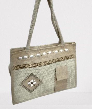 HANDMADE DESIGNER JUTE BAG