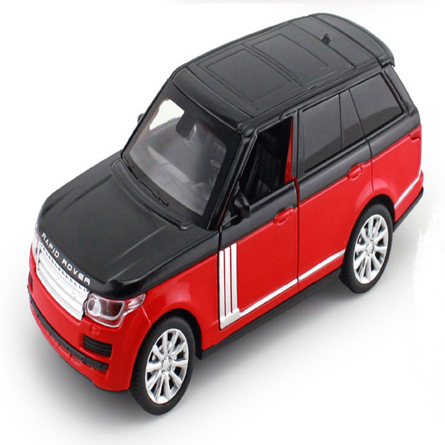 KTRS Enterprise 1/32 Land Raver Renge Rover Alloy Car Model Huili Door Opening Sound and Light Toy Off-Road Vehicle d